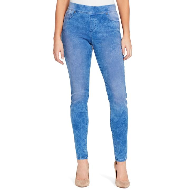 Women's Gloria Vanderbilt Avery Slim Straight-leg Jeans, Size: 2 Short, Light Blue