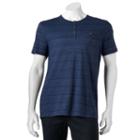 Big & Tall Rock & Republic Classic-fit Textured Henley, Men's, Size: 4xl, Blue