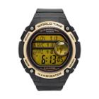 Casio Men's 10-year Battery Digital World Time Watch - Ae3000w-9av, Black