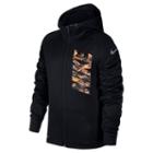 Boys 8-20 Nike Legacy Full-zip Hoodie, Size: Small, Grey (charcoal)