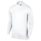 Men's Nike Base Layer Warm Dri-fit Training Top, Size: Medium, White