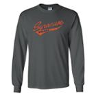 Men's Syracuse Orange Mcfly Long-sleeve Tee, Size: Medium, Grey (charcoal)