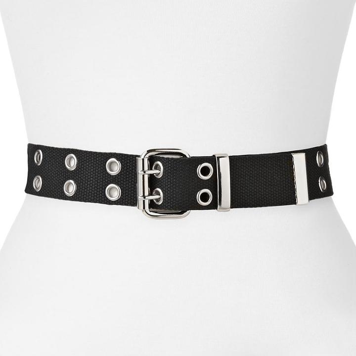 Relic Grommet Fabric Belt, Women's, Size: Xl, Black