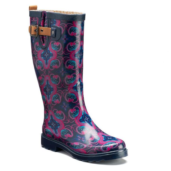 Chooka Women's Waterproof Rain Boots, Size: 9, Med Blue