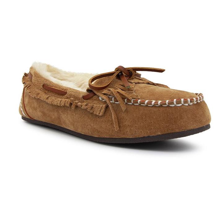 Lamo Rylee Women's Moccasins, Girl's, Size: 10, Brown