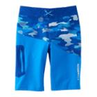 Boys 8-20 Free Country Camouflage Board Shorts, Boy's, Size: L(14/16), Dark Blue