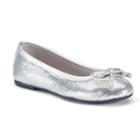 Rachel Shoes Margie Girls' Ballet Flats, Girl's, Size: Medium (13), Silver