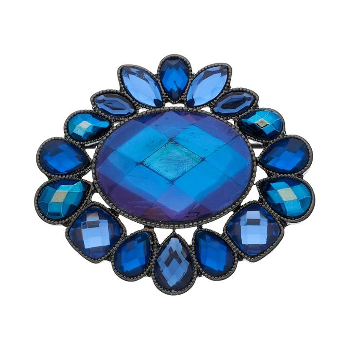 Napier Simulated Sapphire Broach, Women's, Blue