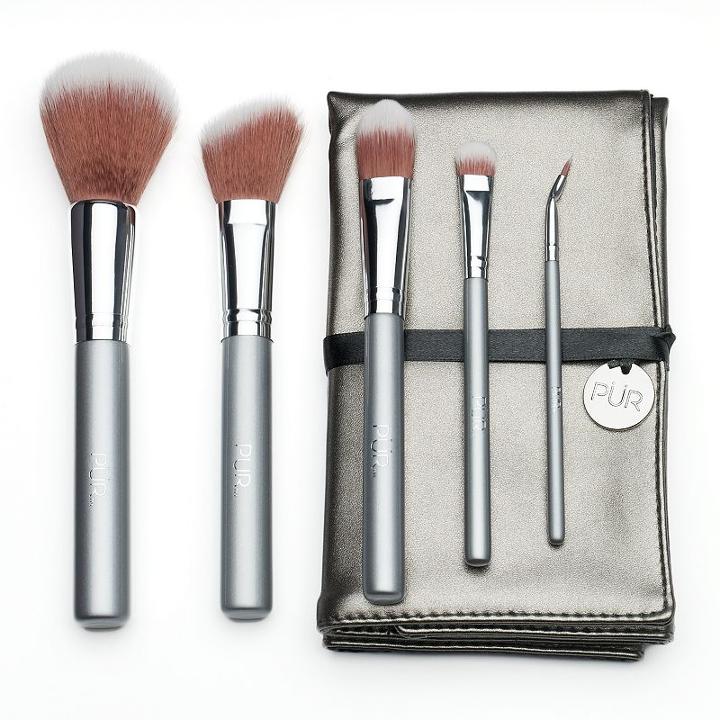 Pur 5-pc. Pro Tools Makeup Brush Set, Multicolor