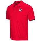 Men's Colosseum Rutgers Scarlet Knights Loft Polo, Size: Large, Med Red