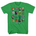 Boys 8-20 Minecraft Mobs Tee, Size: Small, Brt Green