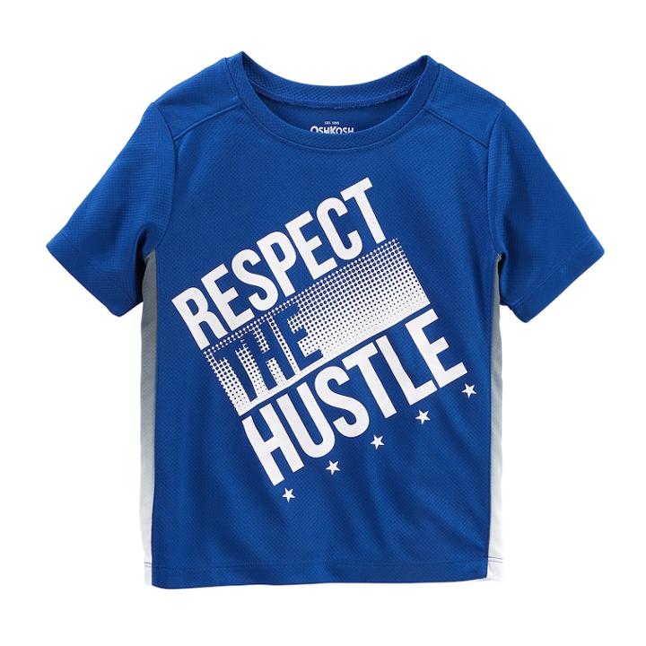 Boys 4-8 Oshkosh B'gosh&reg; Active Tee, Size: 7, Med Blue