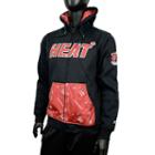 Men's Zipway Miami Heat Signature Basics Hoodie, Size: Xxl, Black