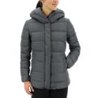 Women's Adidas Outdoor Nuvic Down-fill Heather Puffer Jacket, Size: Xl, Grey