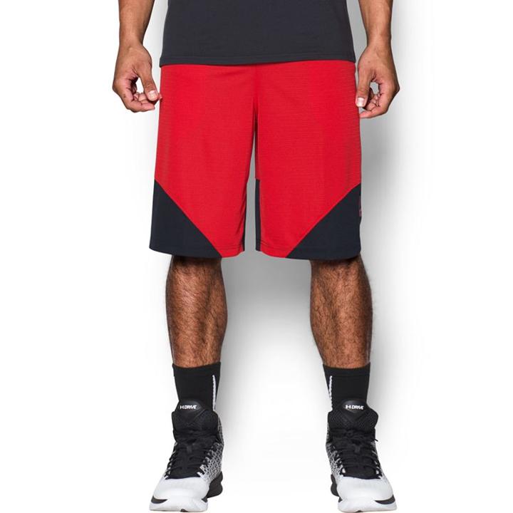 Men's Under Armour Rickter Knit Shorts, Size: Large, Red