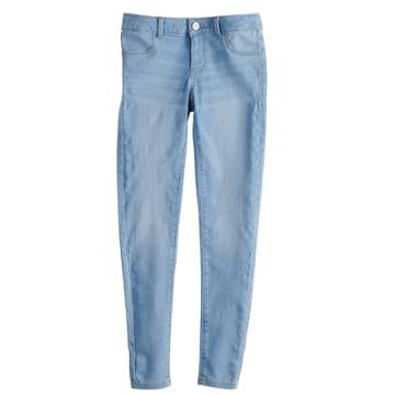 Girls 7-16 & Plus Size So&reg; Constructed Ultimate Jeggings, Size: 8 Slim, Med Blue
