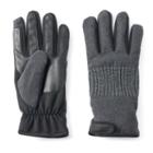 Men's Apt. 9&reg; Wool-blend Gloves, Size: Medium/large, Grey