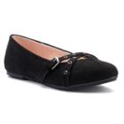 Self Esteem Ruddy Girls' Ballet Flats, Size: 1, Black