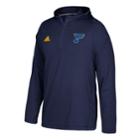 Men's Adidas St. Louis Blues Authentic Training Pullover, Size: Xl, Blue (navy)