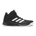 Adidas Pro Spark 2018 Boys' Basketball Shoes, Size: 2, Black