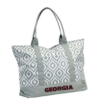 Logo Brand Georgia Bulldogs Ikat Tote, Kids Unisex, Multicolor