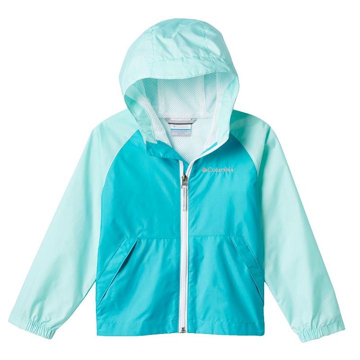 Toddler Girl Columbia Lightweight Rain Jacket, Size: 3t, Green Oth