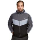 Men's New Balance Colorblock Dobby Jacket, Size: Xl, Grey (charcoal)