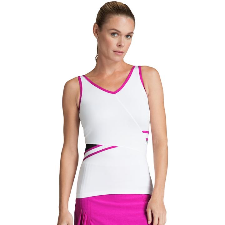 Women's Tail Salinas Tennis Tank, Size: Xs, White