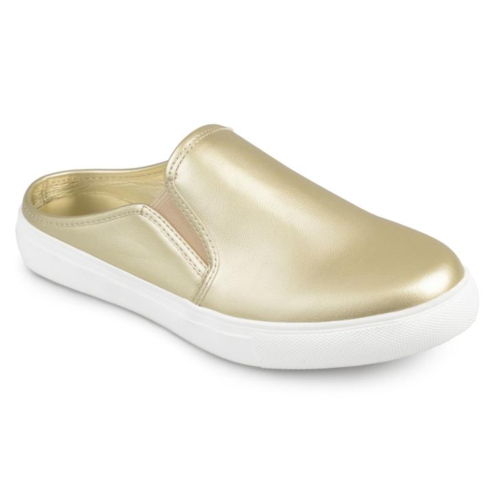 Journee Collection Walen Women's Mules, Size: Medium (6), Gold
