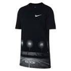 Boys 8-20 Nike Dry Football Graphic Tee, Size: Medium, Grey (charcoal)