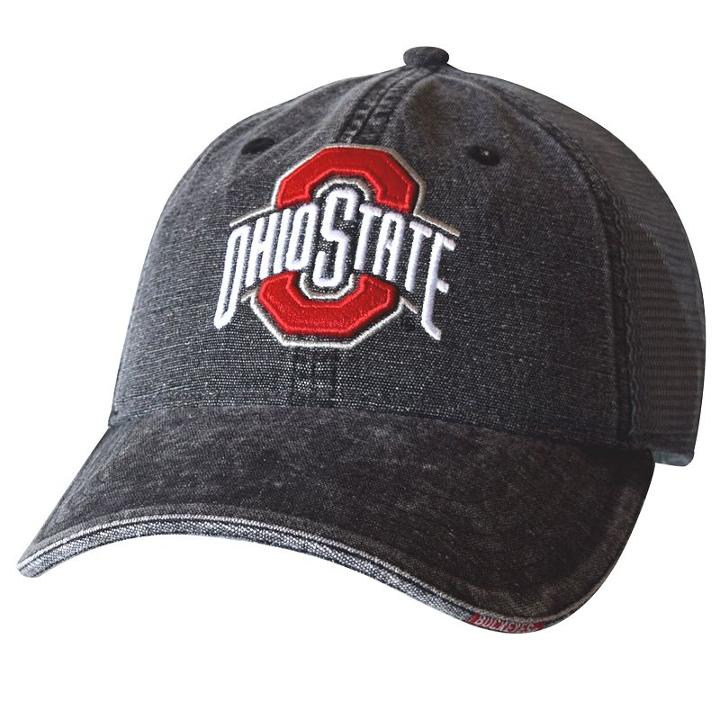 Adult Ohio State Buckeyes Whatever It Takes Mesh Snapback Cap, Men's, Black