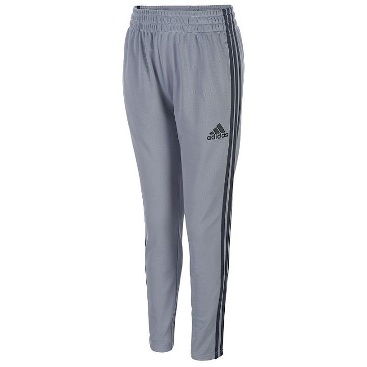 Boys 8-20 Adidas Team Trainer Pants, Boy's, Size: Medium, Silver
