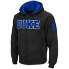 Men's Duke Blue Devils Full-zip Fleece Hoodie, Size: Xl, Dark Grey
