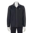 Men's Asics Windwear Jacket, Size: Large, Black