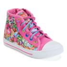Shopkins Toddler Girls' High-top Sneakers, Girl's, Size: 1, Med Pink