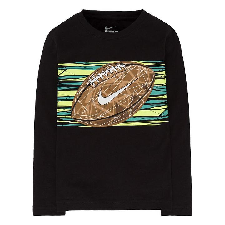 Boys 4-7 Nike Geo Sport Football Long Sleeve Tee, Boy's, Size: 6, Oxford