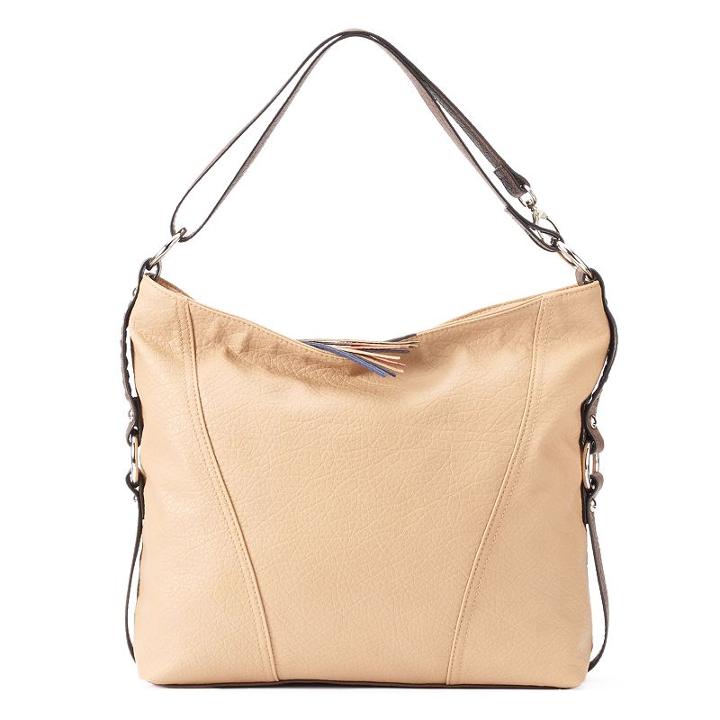 Rosetti Casual Crossing Slouchy Hobo, Women's, Med Brown