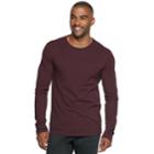 Men's Marc Anthony Essential Slim-fit Crewneck Sweater, Size: Xxl, Dark Red