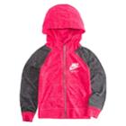 Toddler Girl Nike Space-dye Hoodie, Size: 3t, Med Pink