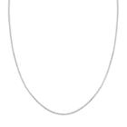 Sterling Silver Box Chain Necklace - 36 In, Women's, Size: 36, Grey