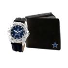 Men's Game Time Dallas Cowboys Watch & Wallet Set - Black