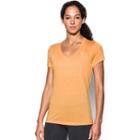 Women's Under Armour Tech Short Sleeve Tee, Size: Medium, Pink Ovrfl