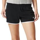 Women's Adidas M10 Woven Shorts, Size: Small, Black