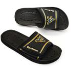 Adult West Virginia Mountaineers Slide Sandals, Size: Large, Black