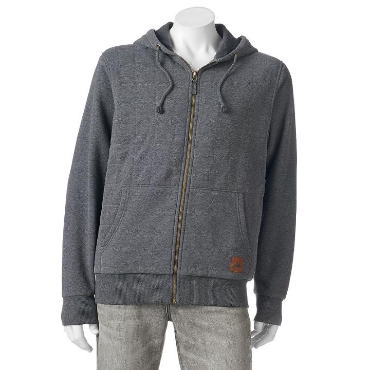 Men's Field & Stream Fleece Hoodie, Size: Xxl, Grey (charcoal)