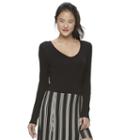Juniors' Candie's&reg; Ladder Back Crop Top, Girl's, Size: Xl, Black