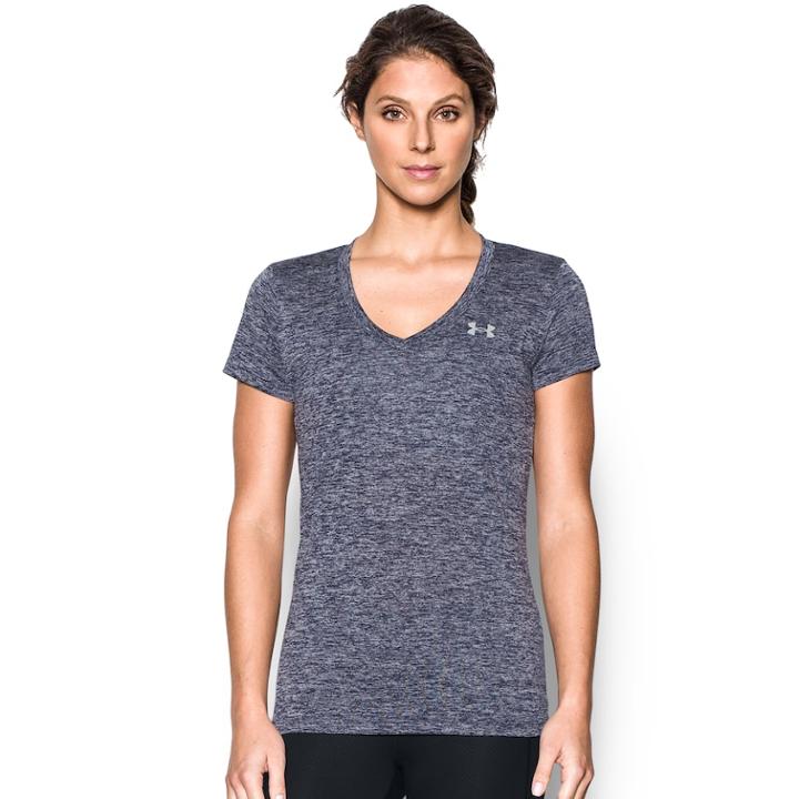 Women's Under Armour Tech Short Sleeve Tee, Size: Xs, Blue (navy)