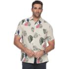 Big & Tall Croft & Barrow&reg; Regular-fit Soft Touch Microfiber Button-down Shirt, Men's, Size: 3xl Tall, Lt Beige