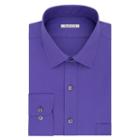 Men's Van Heusen Flex Collar Regular-fit Pincord Dress Shirt, Size: 16-32/33, Purple Oth