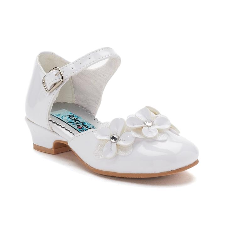 Rachel Shoes Lil Liah Toddler Girls' Dress Shoes, Size: 6 T, Natural